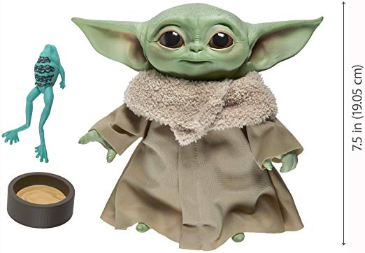 Star Wars The Child Talking Plush Toy with Character Sounds and Accessories, The Mandalorian Toy for Kids Ages 3 and Up