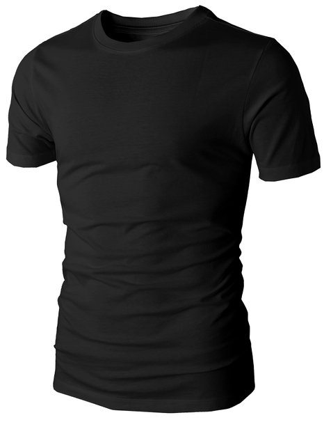 Mens Casual Slim Fit Short Sleeve Crew-neck Summer T-Shirts of Various Colors
