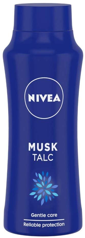 NIVEA Talc, Musk Mild Fragrance Powder, 100g