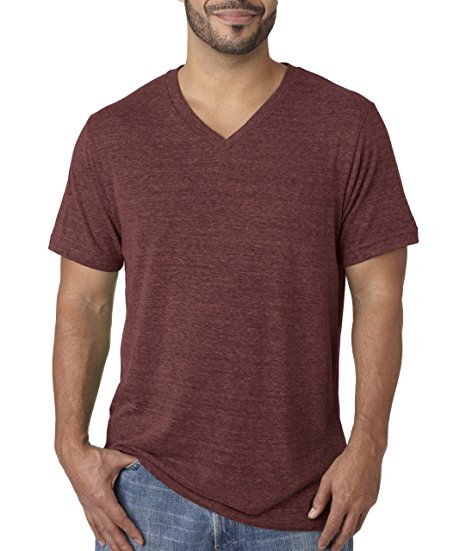 Canvas Men's Triblend V-Neck T-Shirt 3415