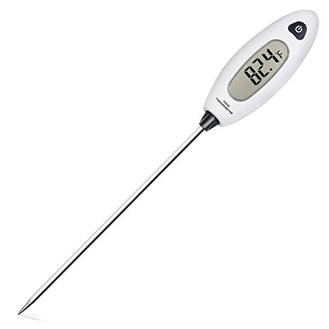 Doxgo Digital Kitchen Cooking Meat Food Thermometer with Ultra Fast Accurate Instant Read, BBQ Grill Milk (White)