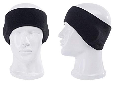 Toplor Ear Warmer Ski Headband - Ear Cover Head Wrap Moisture Wicking Sweatband Running Headwear Earmuffs