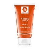 OZ Naturals Facial Cleanser Contains Powerful Vitamin C - This Natural Face Wash Is The BEST Anti Aging Facial Cleanser On The Market - Deep Cleans Your Pores Naturally For A Healthy Radiant Glow
