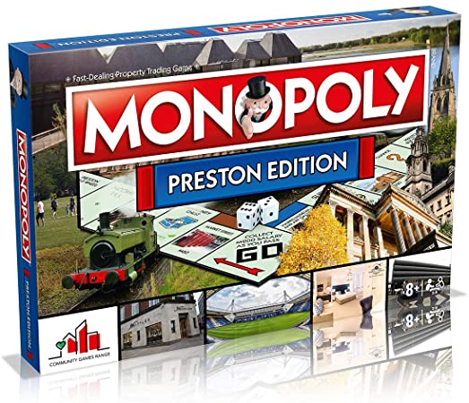 Preston Monopoly Board Game