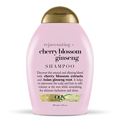 Organix Shampoo Cherry Blossom Ginseng 385 ml (Rejuvenate)