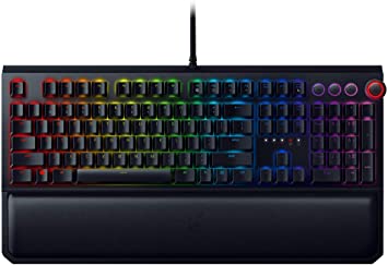 Razer BlackWidow Elite: Esports Gaming Keyboard - Multi-Function Digital Dial with Dedicated Media Controls - Razer Green Mechanical Switches (US Configuration)