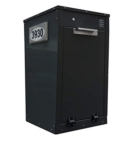 Box Sentinel Package Delivery Box | Protect Your Package Deliveries and Returns from Home | Anti-Theft & Weatherproof with All Aluminum & Stainless Steel Construction | Made in The USA by MB Sentinel
