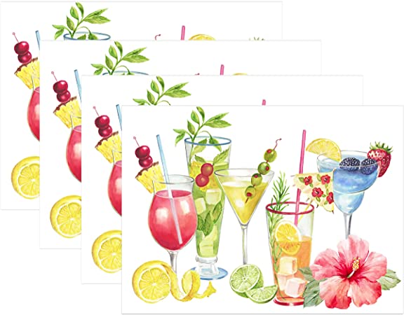 Benson Mills Happy Hour placemat, 12 X 16