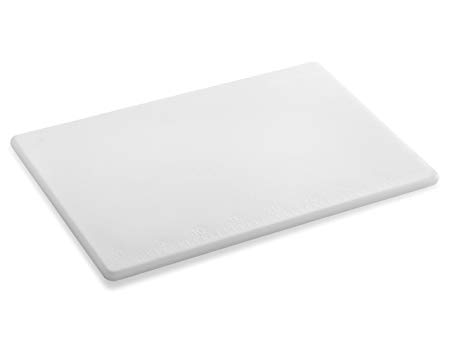 New Star Foodservice 28836 Cutting Board, 12x18x1/2-Inch, White