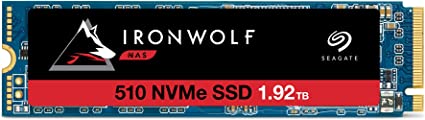 Seagate IronWolf 510 1.92TB NAS SSD Internal Solid State Drive – M.2 PCIe for Multibay RAID System Network Attached Storage, 3 Year Data Recovery (ZP1920NM30011)