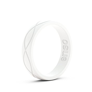 Enso Womens Infinity Silicone Ring