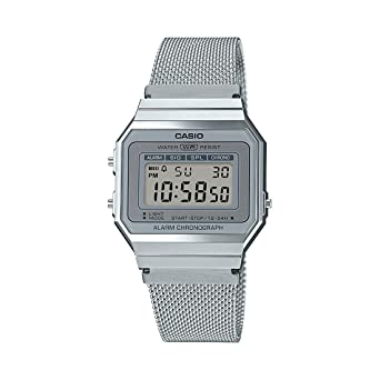 Casio Vintage Series Digital Grey Dial Women's Watch-A700WM-7ADF