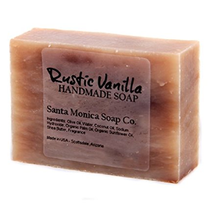 Santa Monica Soap Co. Handmade Soap - Rustic Vanilla