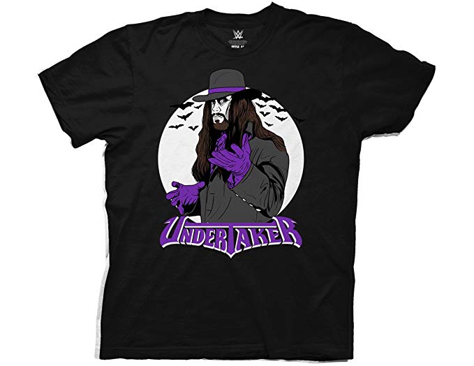 Ripple Junction WWE Vintage Undertaker with Logo Adult T-Shirt