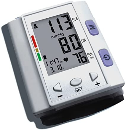 Wrist-Type Fully Automatic Digital Blood Pressure Monitor