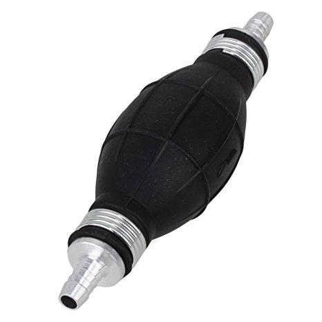 Farmunion Rubber Fuel Transfer Vacuum Fuel Line Hand Primer Pump Bulb Type For Marine Boat Diesel Accessories (8mm)