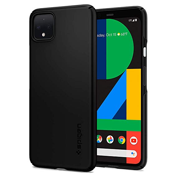 Spigen Thin Fit Designed for Google Pixel 4 Case (2019) - Black