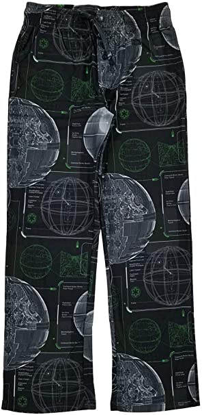 Star Wars Rogue One Mens Black Flannel Sleep Pant Lounge Pants Pajama Bottoms