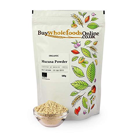 Organic Mucuna Powder 500g (Buy Whole Foods Online Ltd)