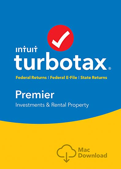 TurboTax Premier   State 2018 Tax Software [MAC Download] [Amazon Exclusive]