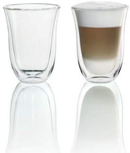 Delonghi Latte Macchiato Double Walled Glasses-Set of Two