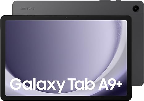 Samsung Galaxy Tab A9  Android Tablet, 128GB Storage, Large Display, 3D Sound, Graphite, 3 Year Manufacturer Extended Warranty (UK Version)