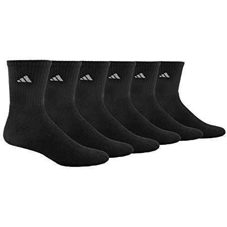 adidas Men's Athletic Mid-Crew Sock (6-Pack)