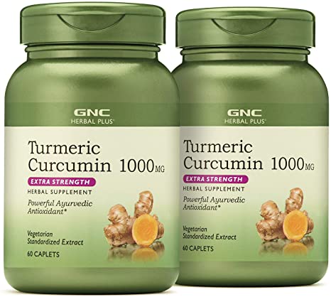GNC Herbal Plus GNC Herbal Plus Turmeric Curcumin 1000mg Extra Strength - Twin Pack