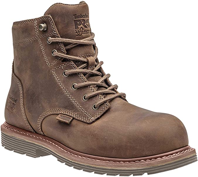 Timberland PRO Men's Millworks 6" Composite Safety Toe Waterproof Industrial Boot