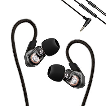 Remax 580 Sports Earhook Headphones Earbuds Earphones With Microphone, Sweatproof, Noise Cancelling, HIFI Stereo Bass, Crystal Clear Sound, Ergonomic Comfort-Fit Design, Best for Running (Black)