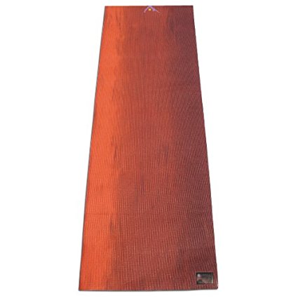 Aurorae Printed Extra Thick 5mm and 72" Long Premium Eco Safe Yoga Mat with Non Slip Rosin