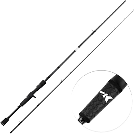 KastKing Crixus Fishing Rods,IM6 Graphite Spinning Rod & Casting Rod W/Zirconium Oxide Ring Stainless Steel Guides, SuperPolymer Handle