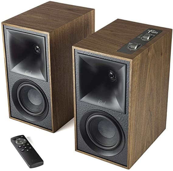 Klipsch The Fives Powered Speaker System with HDMI-ARC in Walnut