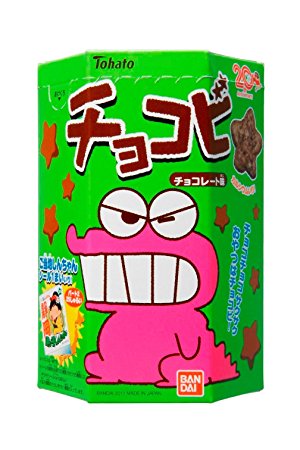 Chocobi Crayon Shinchan Star Shaped Chocolate Snack By Tohato From Japan 21g