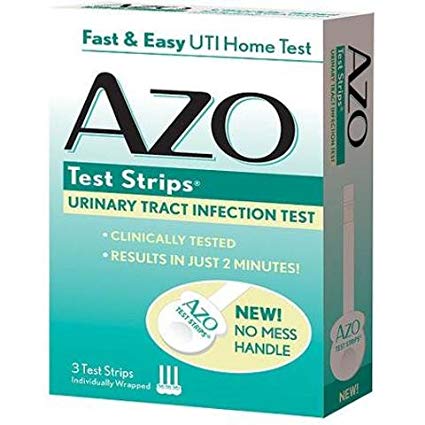 AZO Test Strips, Urinary Tract Infection Test, Individually Wrapped Self Testing Kits - Economy 3 Pack ( 9 Count Total )