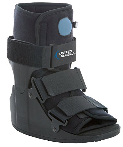United Surgical Short Air Cam Walker Fracture Boot , Large
