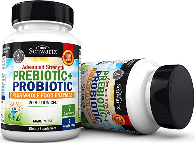 Advanced Strength Prebiotic   Probiotic Plus Whole Food Enzymes Sample