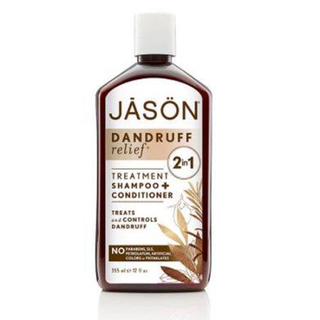 Jason Natural Dandruff Relief Treatment Shampoo   Conditioner 12 fl oz (355 ml) Liquid