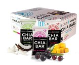 Health Warrior Chia Bars CoconutAcai BerryMango Variety Pack 132-Ounce Pack of 15