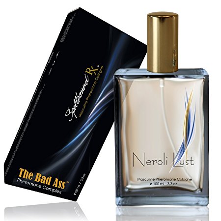 "BAD ASS" Masculine Pheromone Cologne with the "NEROLI LUST" Fragrance From SpellboundRX - The Intelligent Pheromone Choice