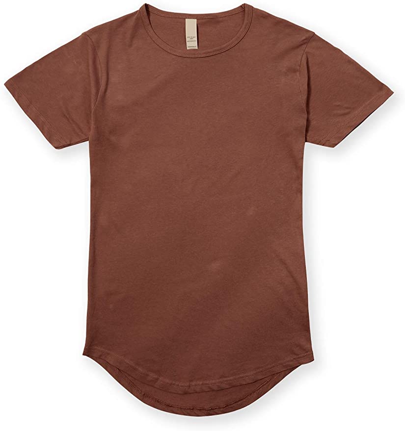 Men's Hipster Longline Drop Cut T-Shirts