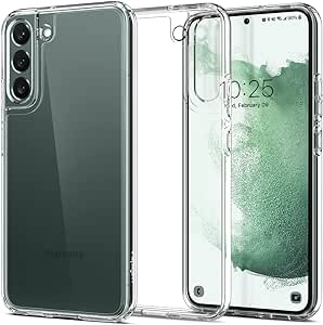 Spigen Ultra Hybrid Coque Compatible avec Samsung Galaxy S22 Plus 5G - Transparent