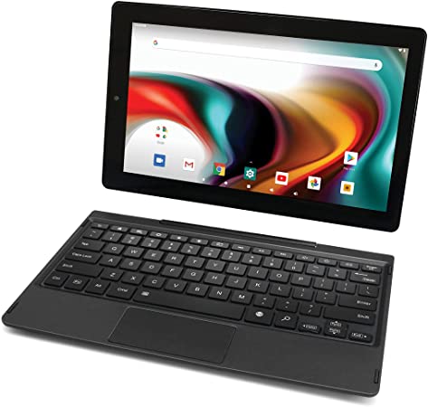 RCA 11 Delta Pro 11.6 Inch Quad-Core 2GB RAM 32GB Storage IPS 1366 x 768 Touchscreen WiFi Bluetooth with Detachable Keyboard Android 9.0 Tablet (Charcoal)