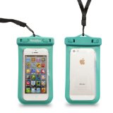 DandyCase Turquoise SLIM Waterproof Case for Apple iPhone 5S  5  5C and Apple iPod Touch 5 Will NOT fit other smartphones - IPX8 Certified to 100 Feet Retail Packaging by DandyCase