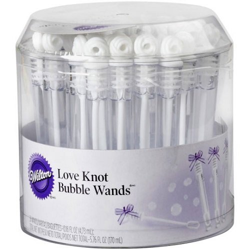 Wilton Love Knot Bubble Wand 36Pkg