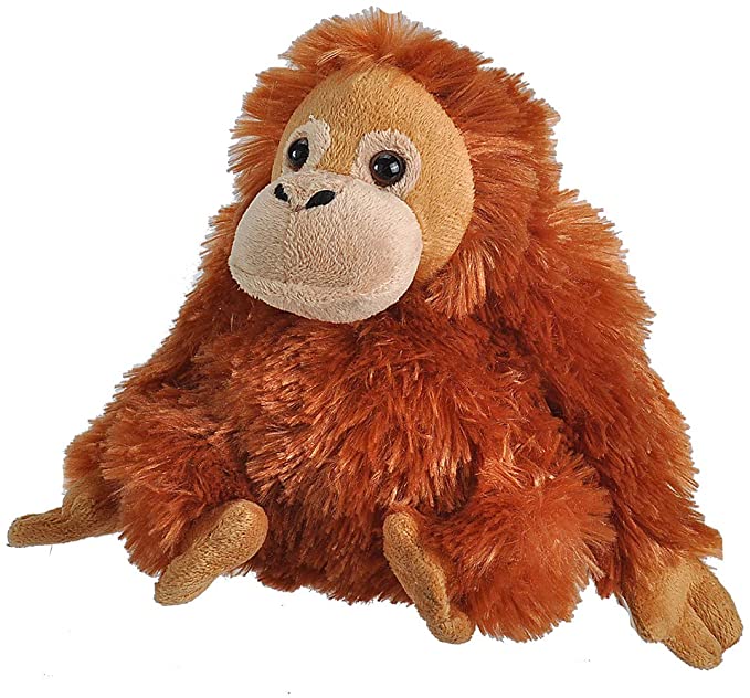 Wild Republic Orangutan Plush, Stuffed Animal, Plush Toy, Gifts for Kids, Cuddlekins 8 Inches