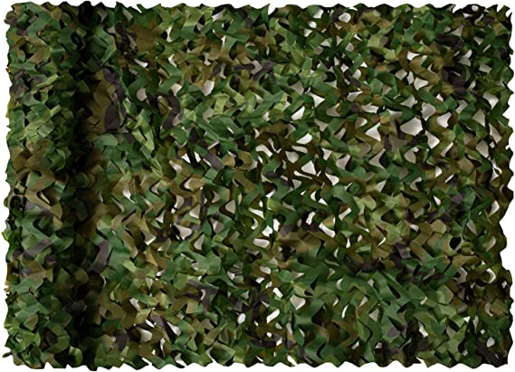 Camouflage Netting Army Camo Net for Hunting Military Theme Shooting Decoration Sunshade Camping and Building Shelters