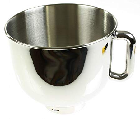 Kenwood K-Mix Polished Stainless Steel Replacement Bowl with Handle (710652)