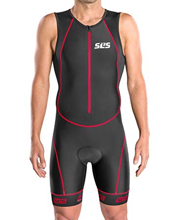 SLS3 Tri Suit Men Triathlon – Men's Tri Suit - Mens Triathlon Suits - Trisuit FRT 2.0-2 Pockets - Soft Chamois – Designed by Athletes for Athletes