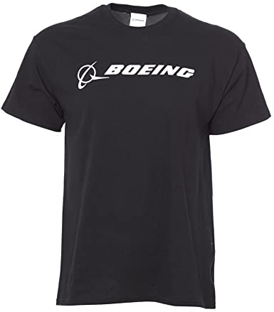 Boeing Signature T-Shirt Short Sleeve; COL: Black